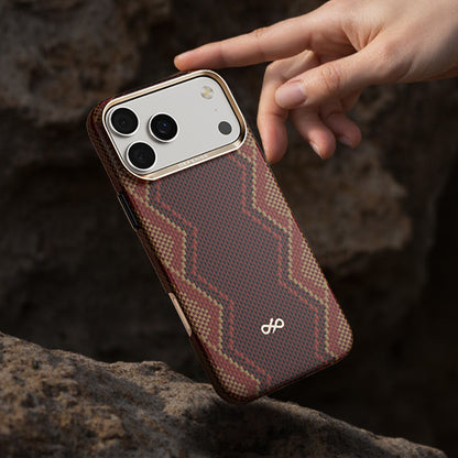 X-Doria Defense 0-Gravity Snake Scepter MagSafe Oriental Woven Aramid Fiber Case Cover