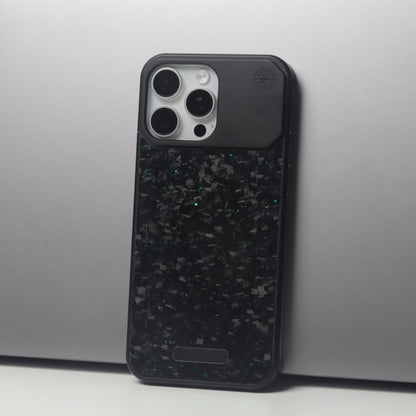 Armor King MagSafe Aluminum+Forged Carbon Fiber Heat Dissipation Aromatherapy Protective Cover Case