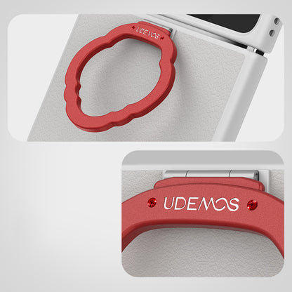 X-Doria Defense UDEMOS Exuberant Finger Ring Holder Leather Case Cover