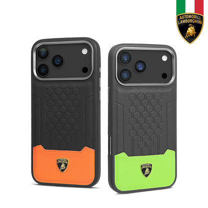 Lamborghini MagSafe Genuine Leather Phone Case - Urus D14