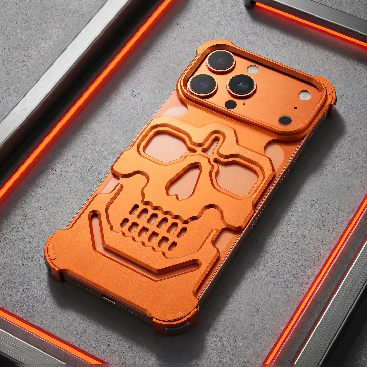 Armor King Chaoku Shockproof Air Cushion Metal Case Cover