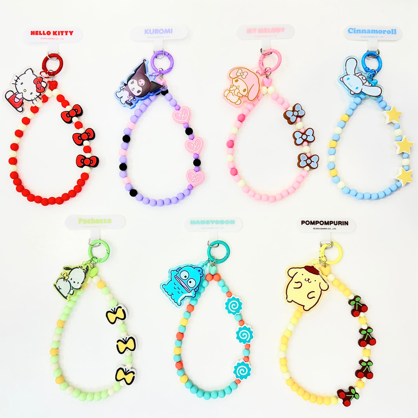 Moetch Sanrio Characters Gummy Candy Hand Strap Hanging Chain Phone Lanyard