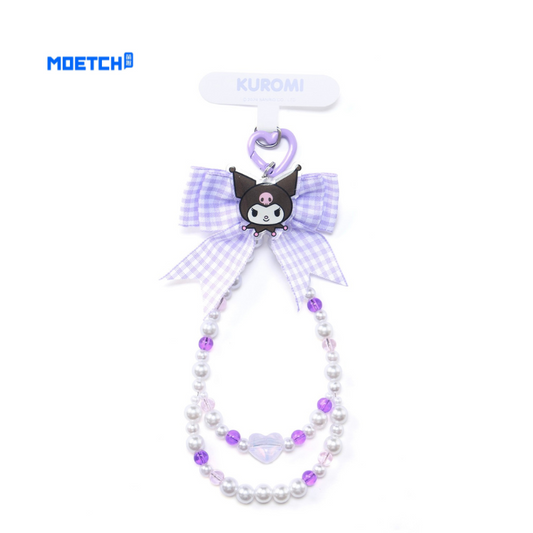 Moetch Sanrio Characters Crystal Candy Hand Strap Hanging Chain Phone Lanyard