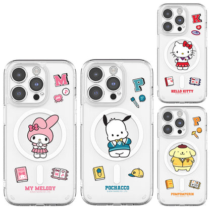 Sanrio Characters Lens Guard MagSafe Shockproof Transparent Case Cover