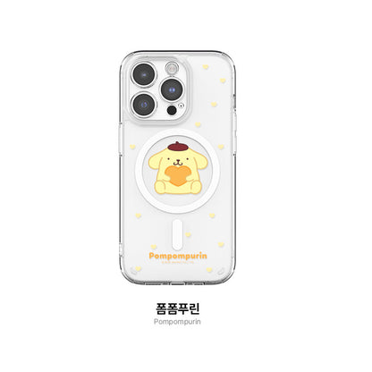 Sanrio Characters Lens Guard MagSafe Shockproof Transparent Case Cover