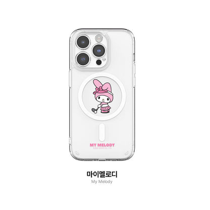 Sanrio Characters Lens Guard MagSafe Shockproof Transparent Case Cover