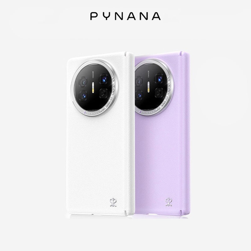 PYNANA Starry Jewelry Aesthetics & Handcraft MagSafe Faux Leather Protective Case Cover