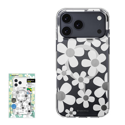 SwitchEasy Fleur M MagSafe 3D Patterned Shockproof Double In-Mold Case Cover