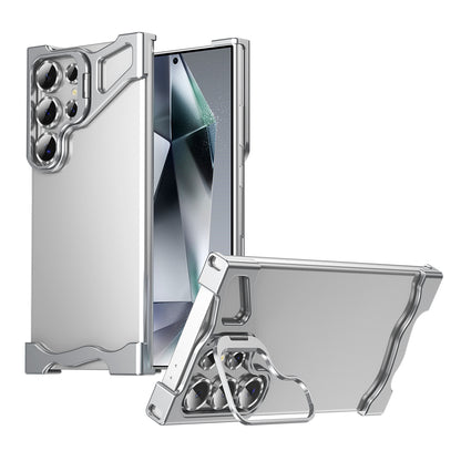 Armor King Wing Skeleton Lens Stand Frameless Anti-fall Metal Case Cover