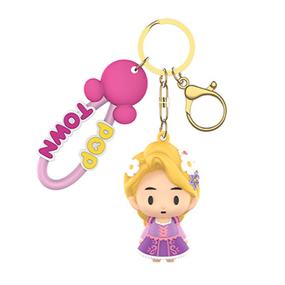 Disney Pop Town Key Ring Doll Pendant Keychain Anti-lost Lanyard