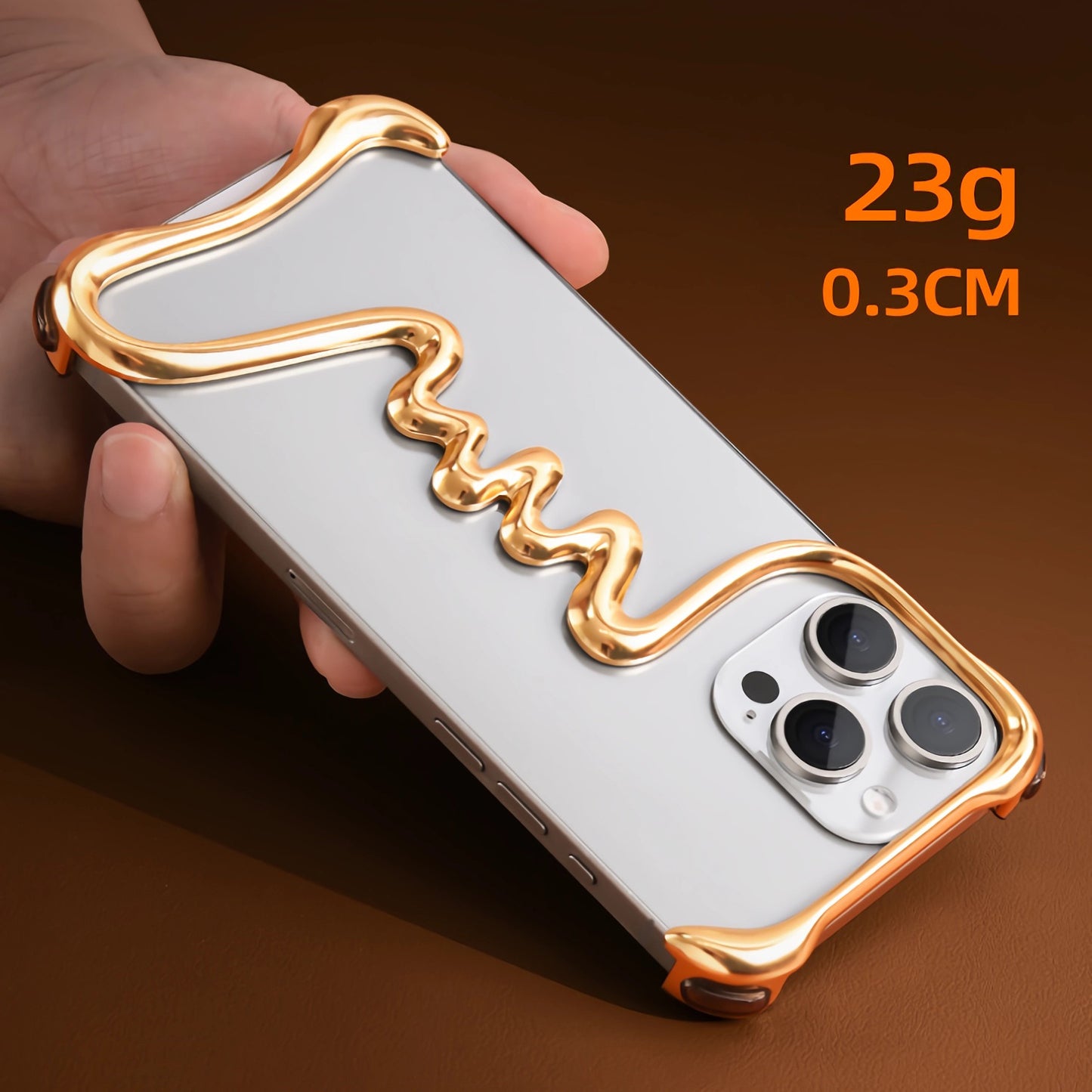 Armor King Bayanbulak Rallying Zinc Alloy Minimalist Metal Case Cover