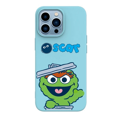 Sesame Street Liquid Silicone Soft Color Jelly Case Cover