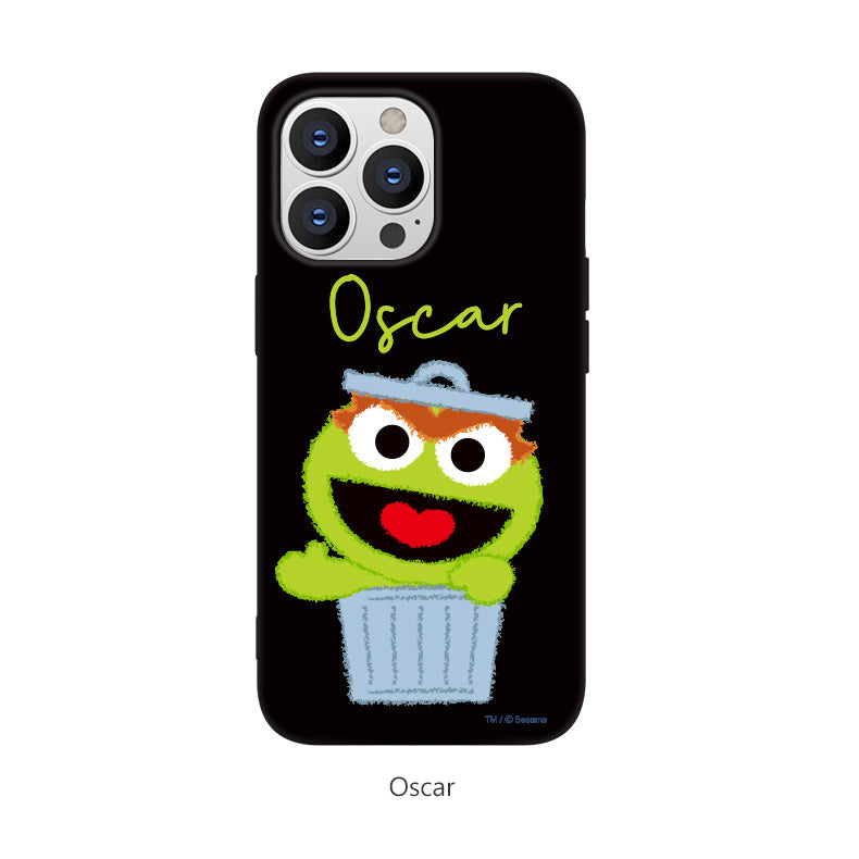 Sesame Street Liquid Silicone Soft Color Jelly Case Cover