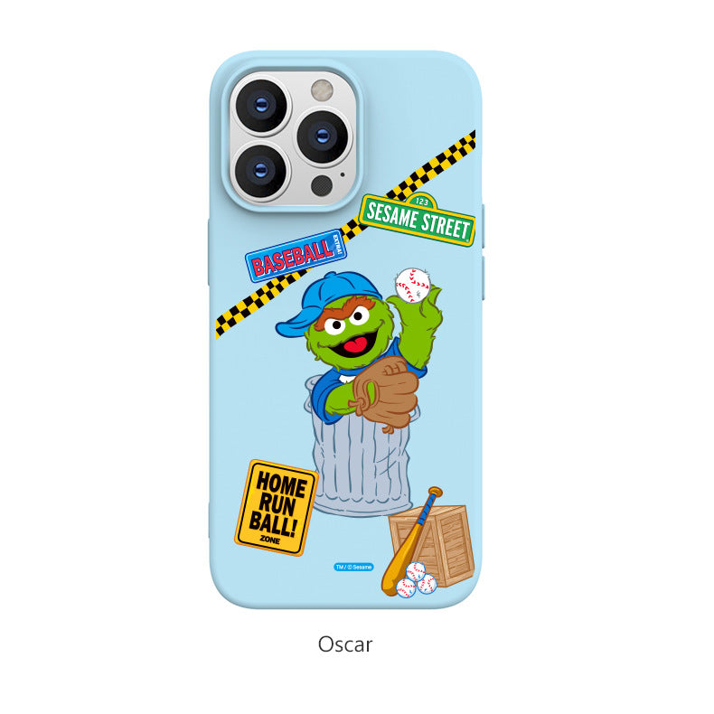 Sesame Street Liquid Silicone Soft Color Jelly Case Cover