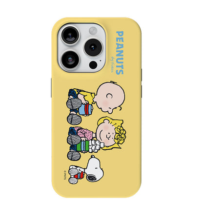 Snoopy Guard Up Dual Layer Shockproof TPU+PC Combo Case Cover