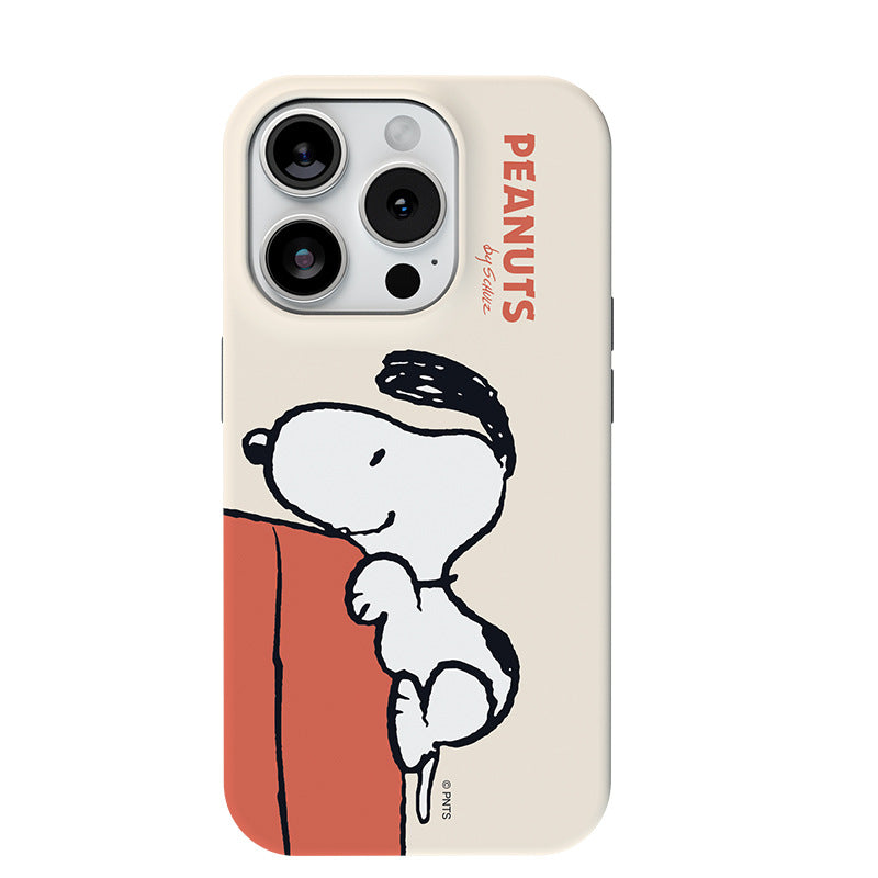 Snoopy Guard Up Dual Layer Shockproof TPU+PC Combo Case Cover