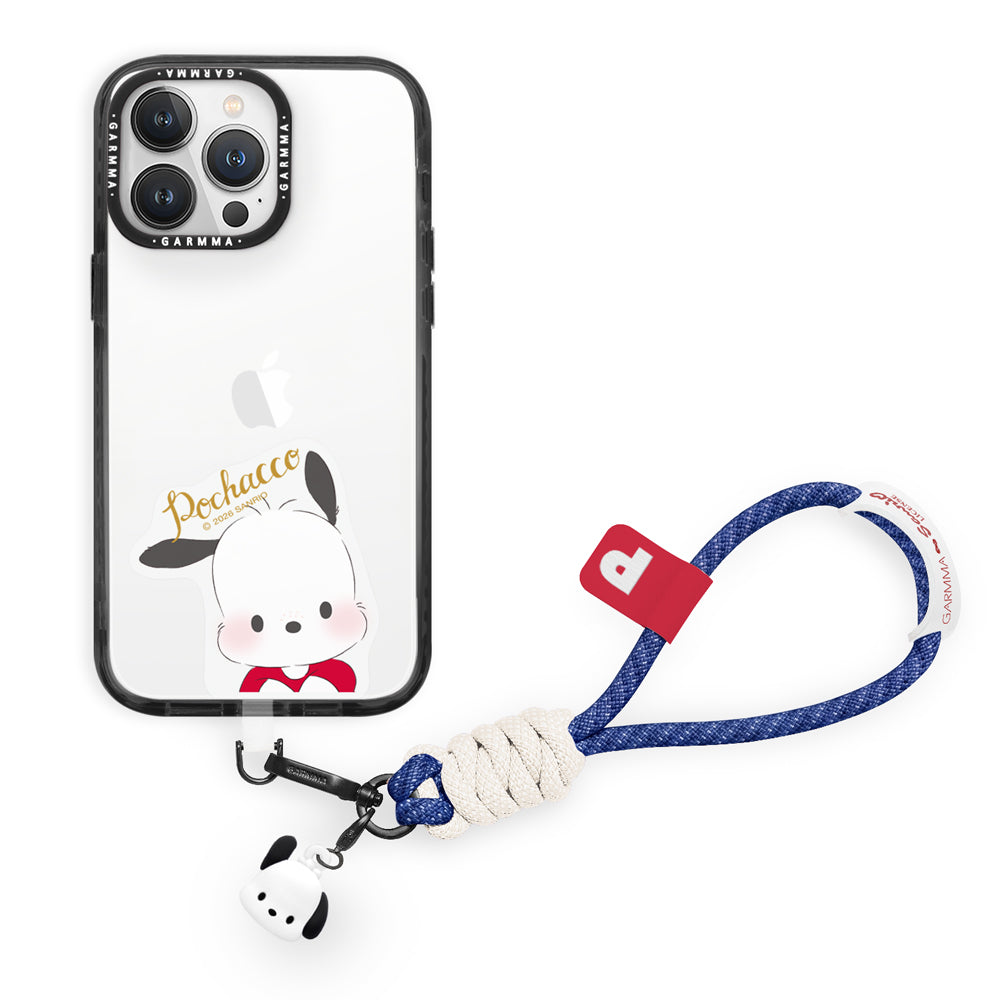 GARMMA Sanrio Characters Quipu Doll Charm Buckle Strap Adjustable Phone Lanyard