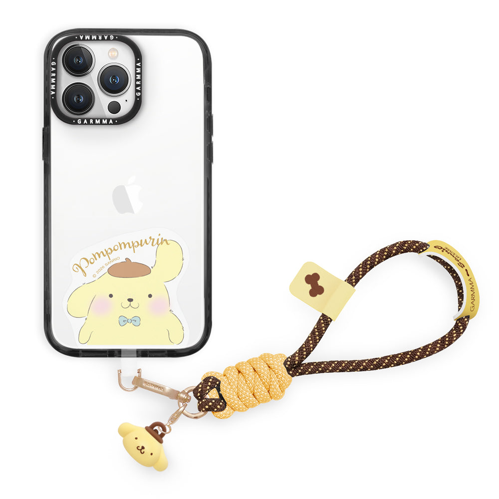 GARMMA Sanrio Characters Quipu Doll Charm Buckle Strap Adjustable Phone Lanyard