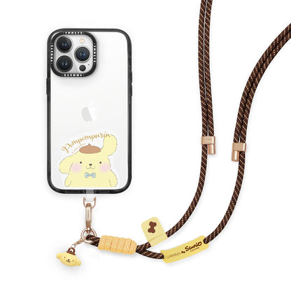 GARMMA Sanrio Characters Quipu Doll Charm Buckle Strap Crossbody Phone Lanyard