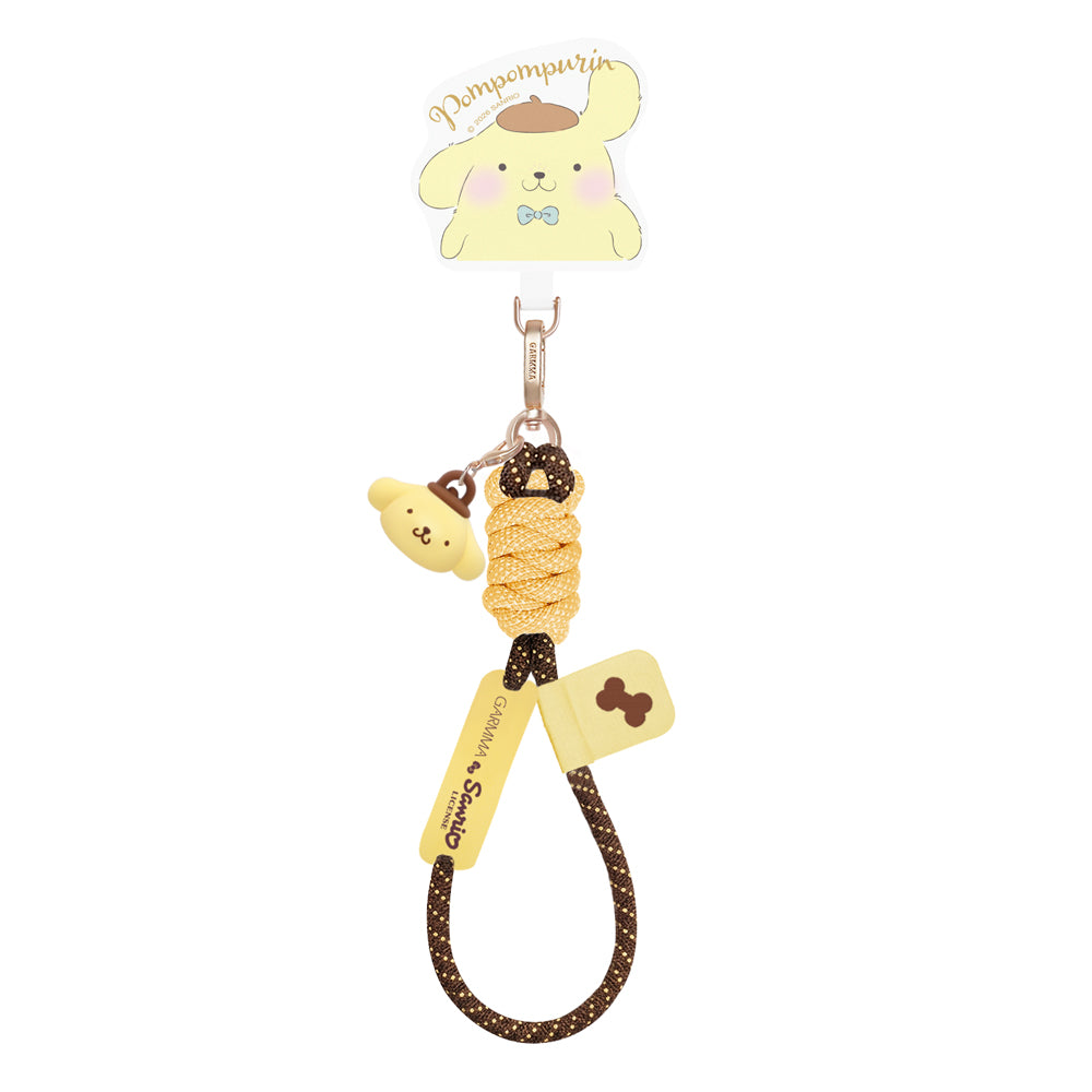 GARMMA Sanrio Characters Quipu Doll Charm Buckle Strap Adjustable Phone Lanyard