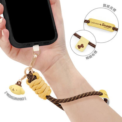 GARMMA Sanrio Characters Quipu Doll Charm Buckle Strap Adjustable Phone Lanyard