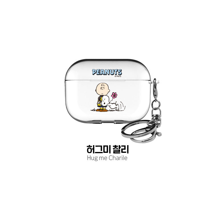 Snoopy Clear Slim Apple AirPods Case Cover