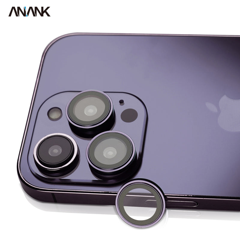 ANANK AR Titanium Alloy Tempered Glass Circle Lens Guard