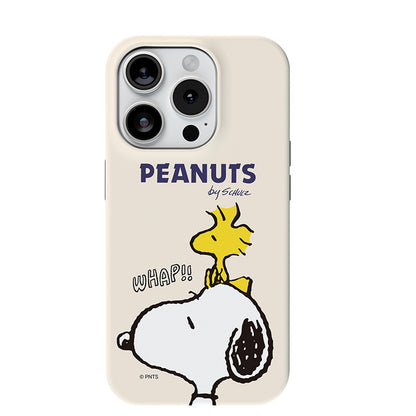 Snoopy Guard Up Dual Layer Shockproof TPU+PC Combo Case Cover