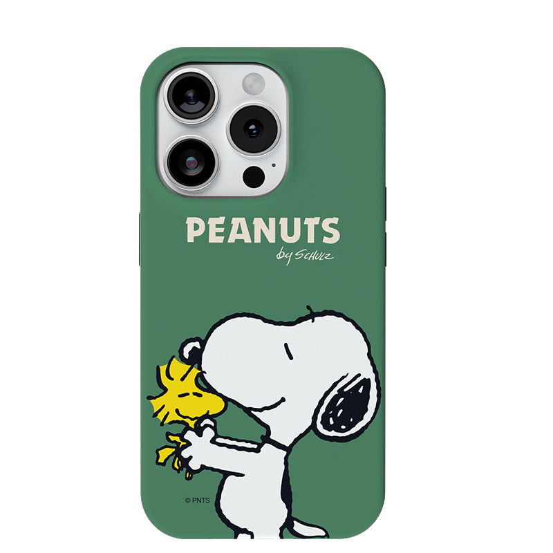 Snoopy Guard Up Dual Layer Shockproof TPU+PC Combo Case Cover