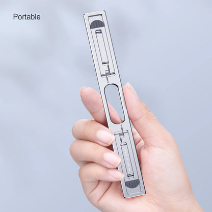 Oatsbasf Portable Laptop Stand Adjustable Tablet Riser Invisible Notebook Foldable Bracket