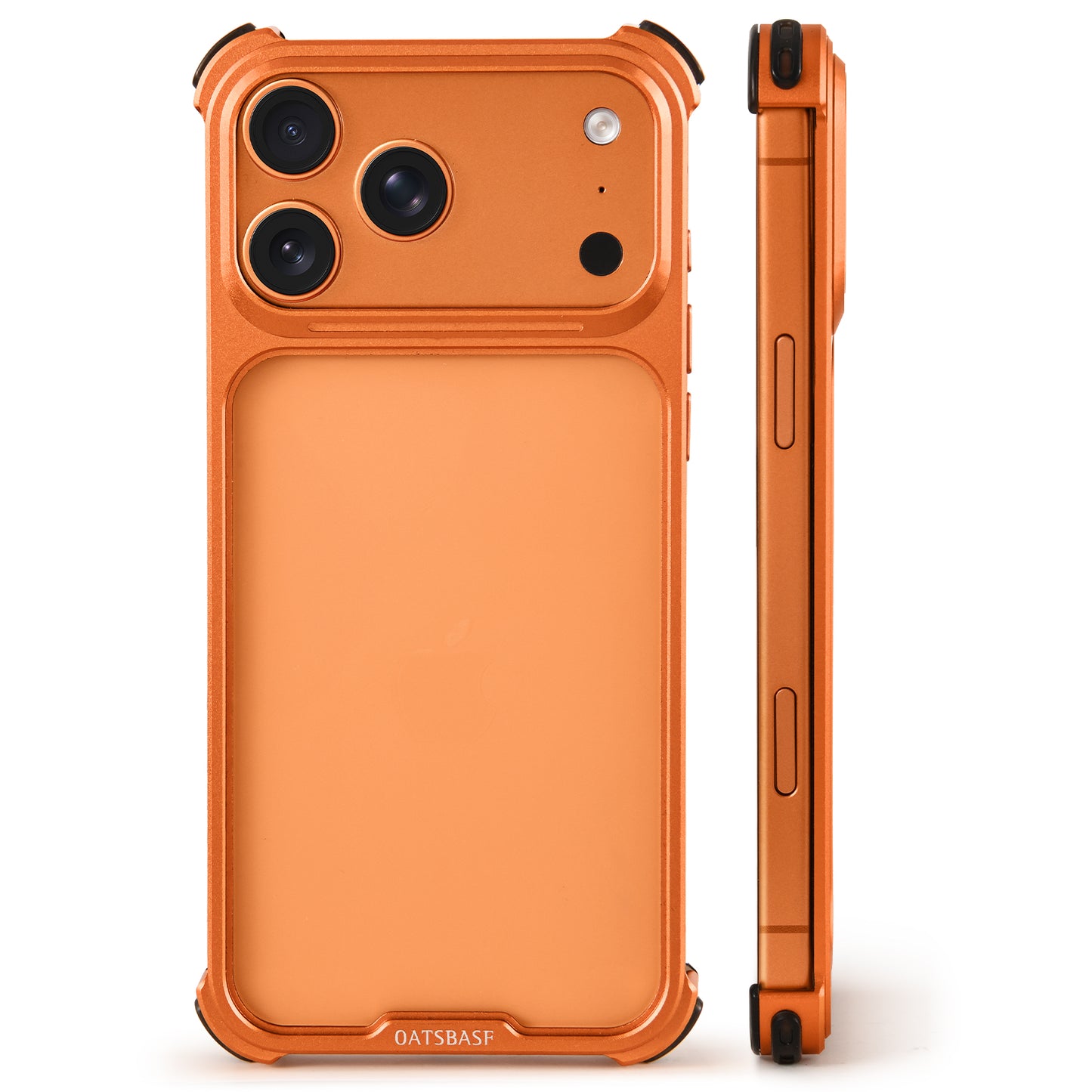 Oatsbasf JianZhi Air Cushion Shockproof Aluminum Metal Bumper Case Cover
