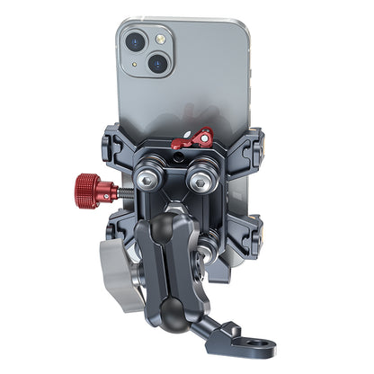 LanParte Aluminum Alloy Anti Vibration Universal Off-road Bracket Motorcycle Bike Handlebar Phone Holder Navigation Mount