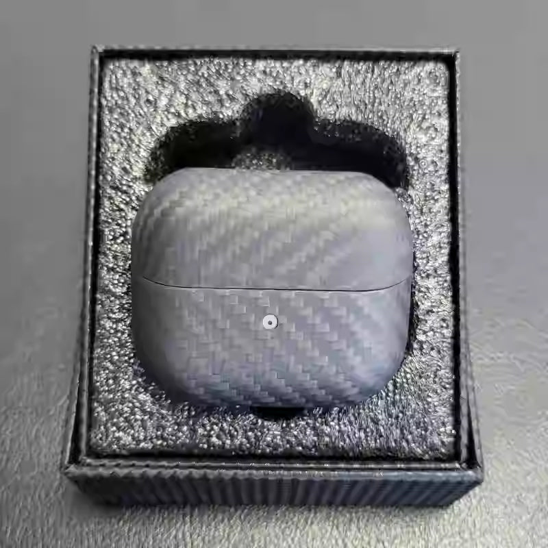 Oatsbasf Pure Carbon Fiber Samsung Galaxy Buds Charging Case Cover