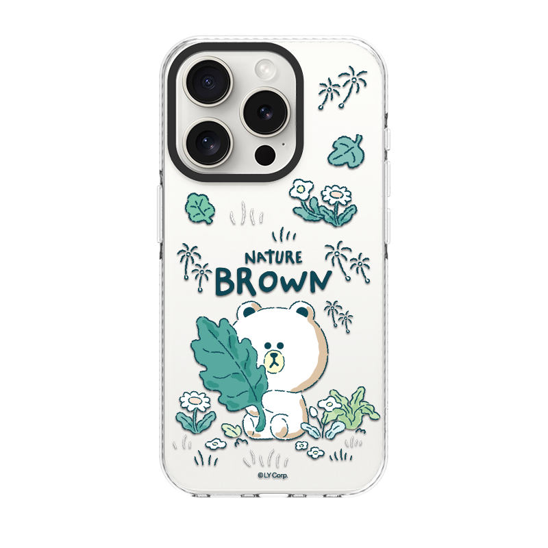 Line Friends Transparent Protective Case Cover