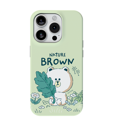 Line Friends Nature Dual Layer TPU+PC Shockproof Guard Up Combo Case Cover