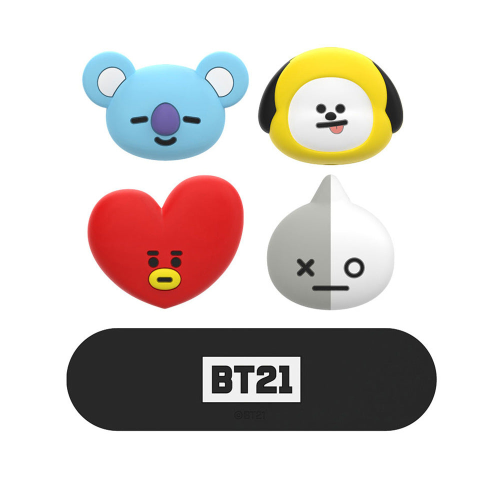 BT21 Face Magnetic Cable Holder