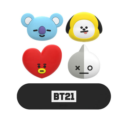 BT21 Face Magnetic Cable Holder