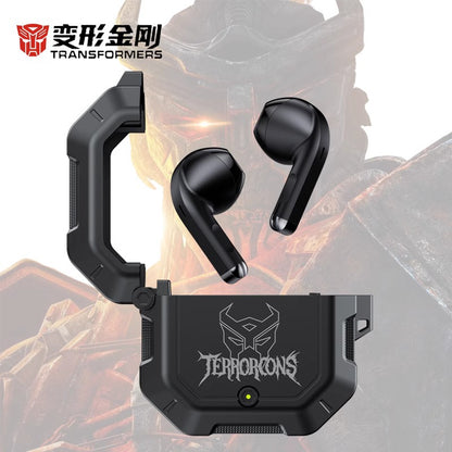 Transformers Mecha True Wireless Bluetooth Headphones Stereo Earbuds