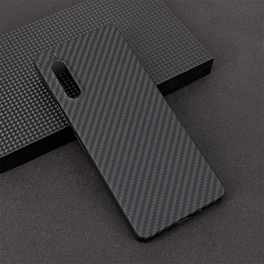 Oatsbasf Luxury Pure Carbon Fiber Case for SONY Smartphones