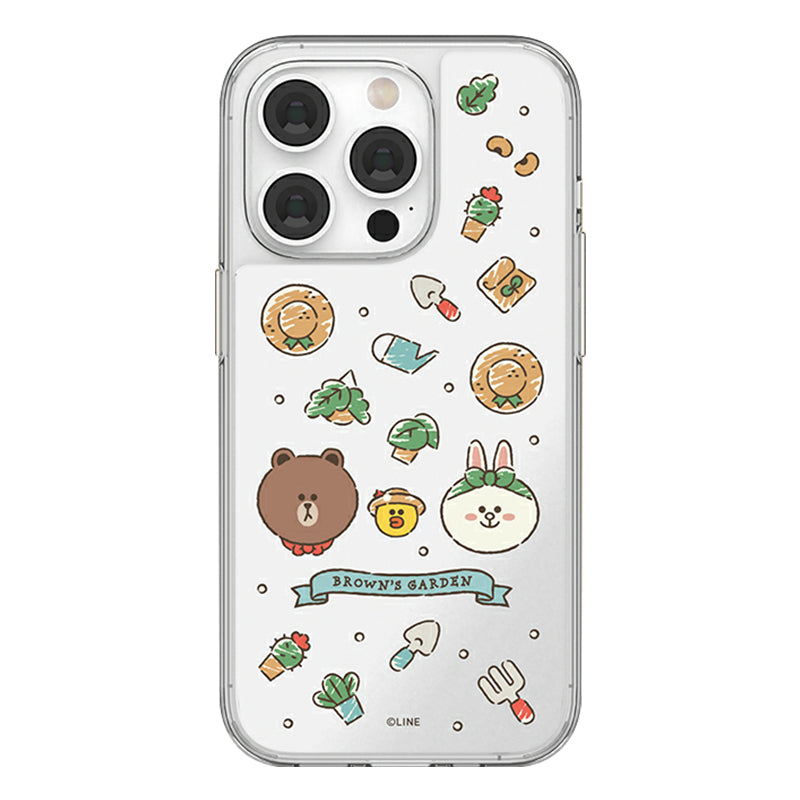 Line Friends Garden Mirror Case Cover