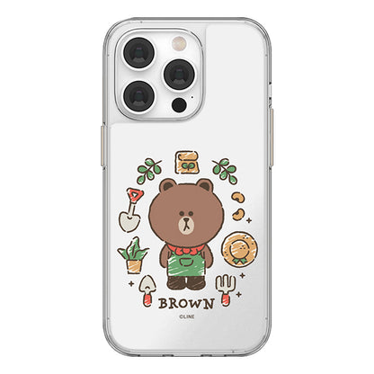 Line Friends Garden Mirror Case Cover