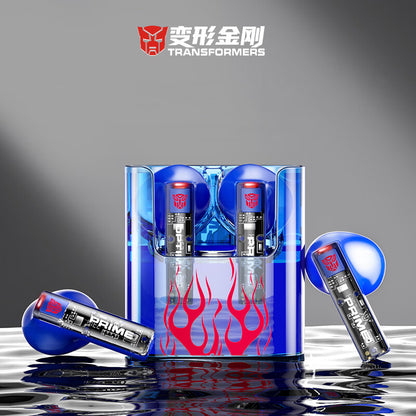 Transformers Transparent True Wireless Stereo Earbuds Bluetooth Headphones