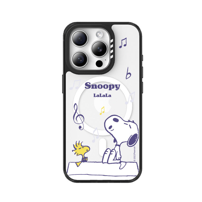 Peanuts Snoopy MagSafe Clear Shockproof Case Cover