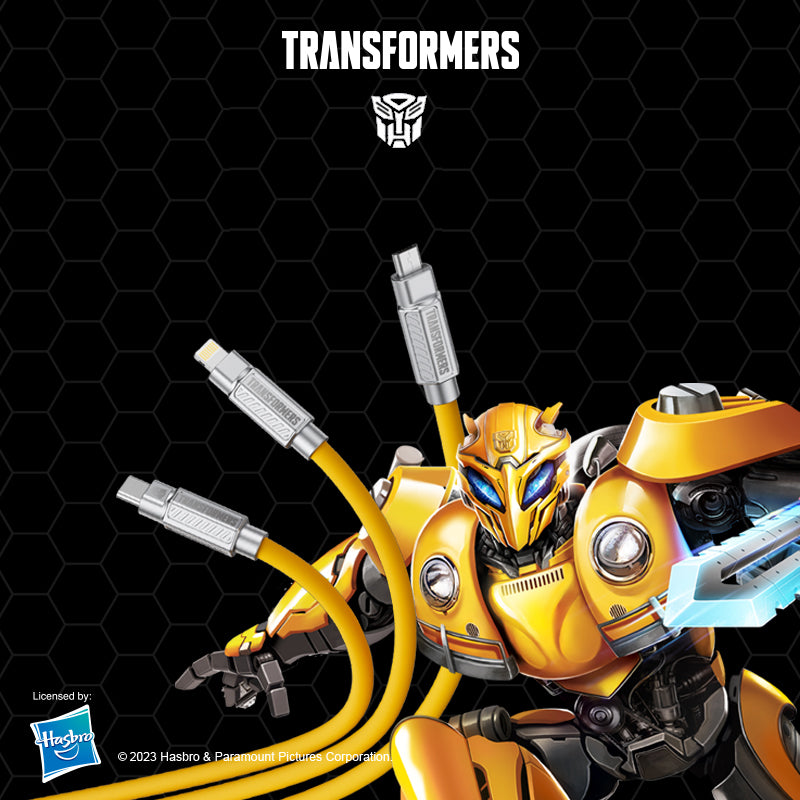 Transformers Fast Charging Apple Lightning / Type-C / Micro USB Cable