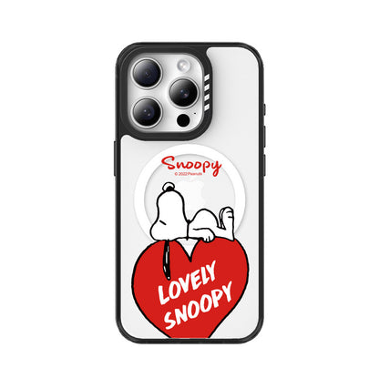 Peanuts Snoopy MagSafe Clear Shockproof Case Cover