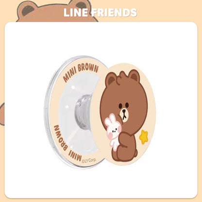 Line Friends Magnetic Airbag Bracket Phone Holder