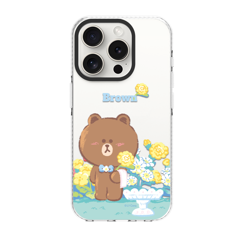 Line Friends Transparent Protective Case Cover