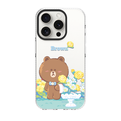 Line Friends Transparent Protective Case Cover