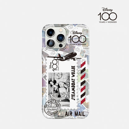 Disney 100th Anniversary Stamp TPU+PC Back Cover Case