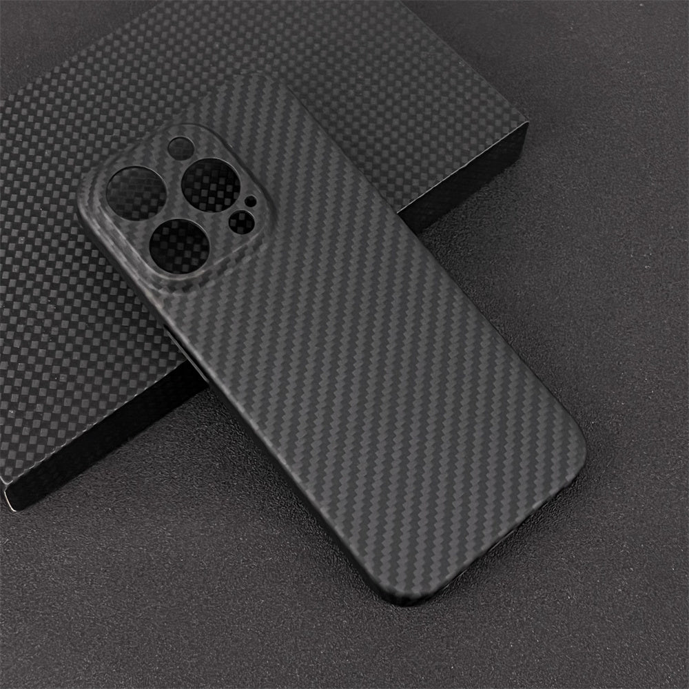 Oatsbasf Luxury Pure Carbon Fiber Case for Apple iPhone 15 series